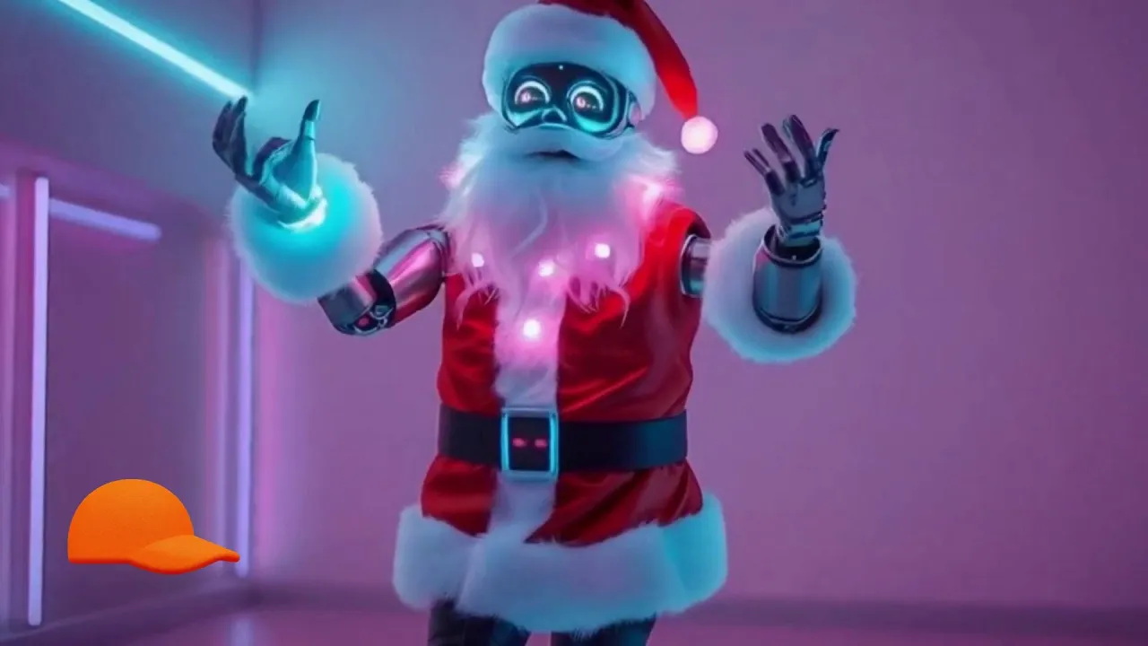 Techno Santa Is Coming To Town